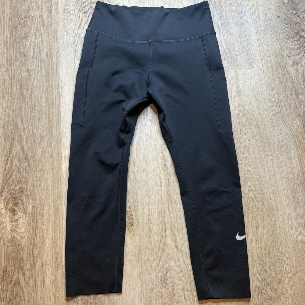 Nike Dri-Fit Running Leggings Size M‎ 22" Inseam